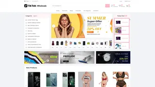TikTok多语言商城系统源码+落地页 附搭建教程