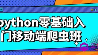 python零基础入门移动端爬虫班