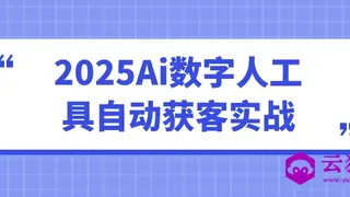 2025Ai数字人工具自动获客实战