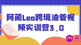 阿蔺Leo跨境油管视频实训营3.0