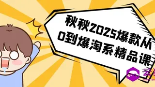 秋秋2025爆款从0到爆淘系精品课