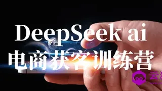 DeepSeek ai电商获客训练营