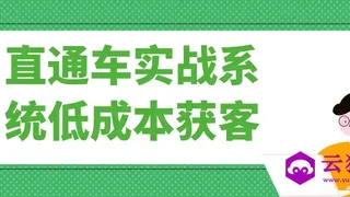 直通车实战系统低成本获客
