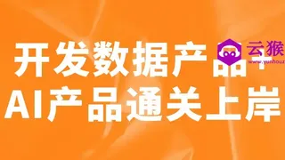 开发数据产品+AI产品通关上岸