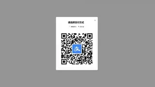 一款简单的弹窗打赏页