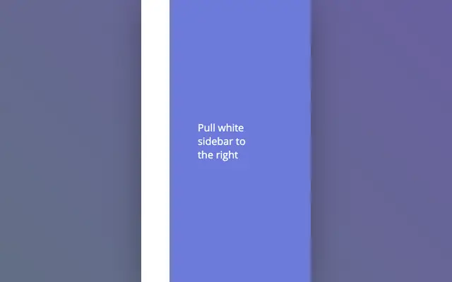 html5 svg左侧滑出手机聊天框代码