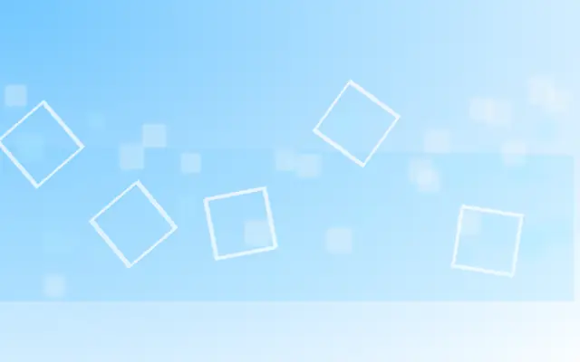 CSS3蓝色透明方块背景特效