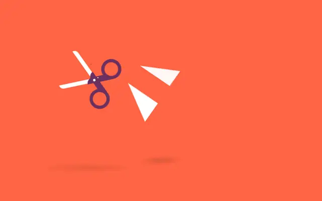 纯CSS3剪刀剪纸动画特效
