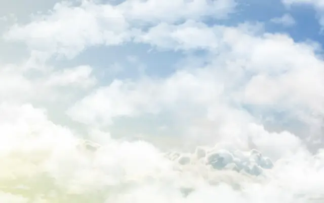 天空中白云飘动CSS3特效