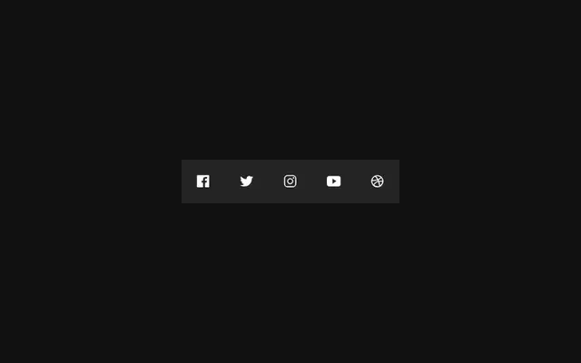 HTML5鼠标悬停磁性交互特效