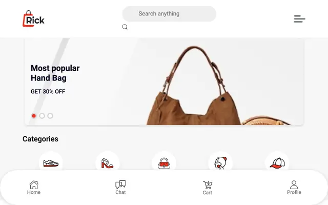 Rick | Mobile eCommerce HTML Template