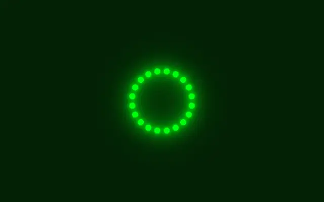 纯css3加载发光变色动画特效